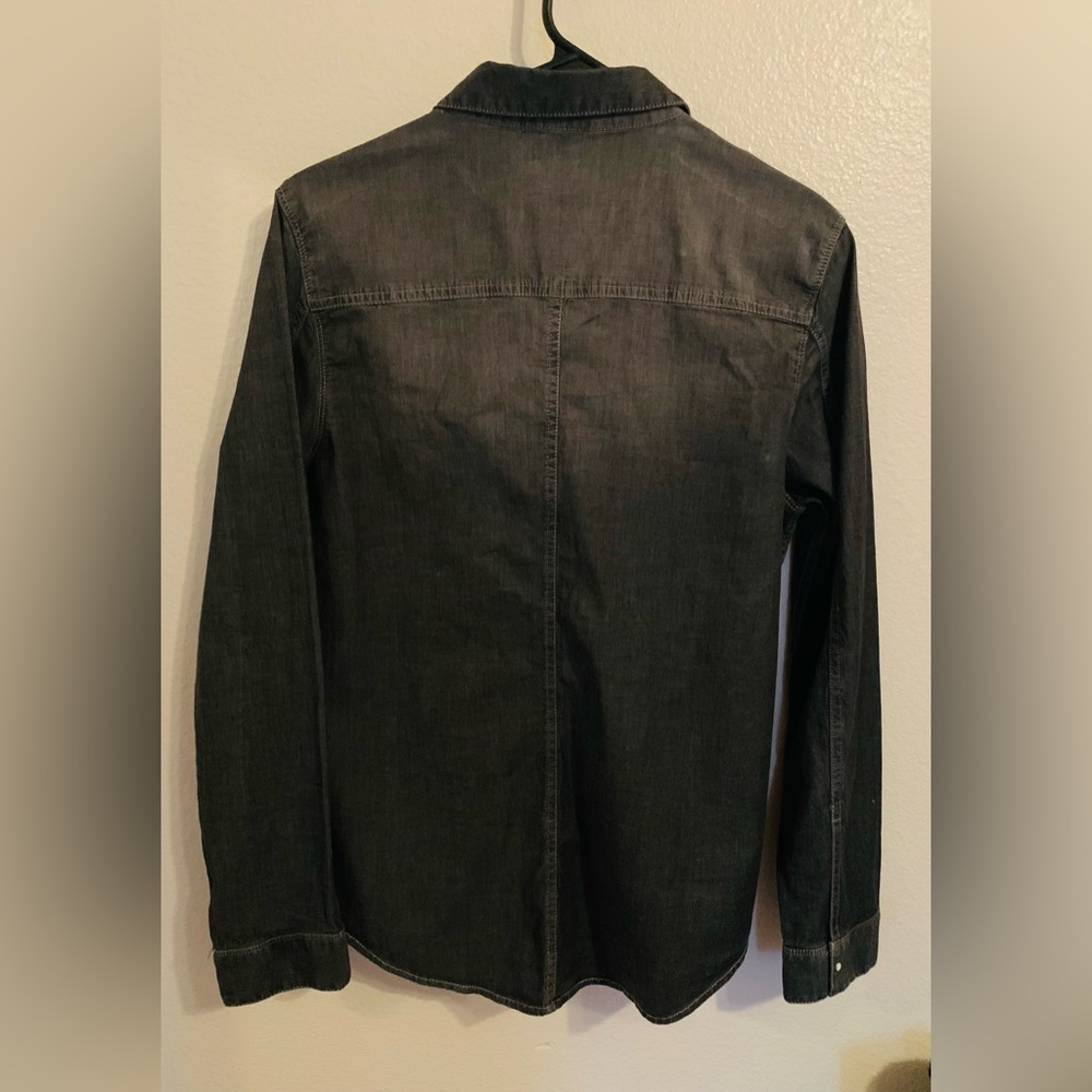Calvin Klein  Ladies black denim shirt